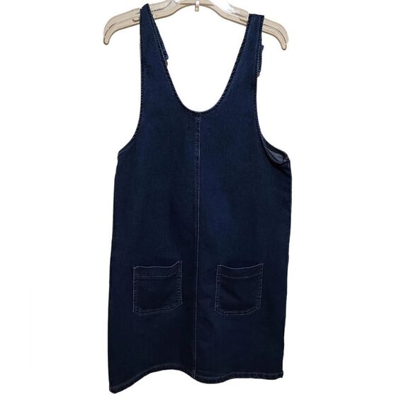 Blue Spice Blue Denim Sleeveless Dress Sz Medium - Picture 5 of 9